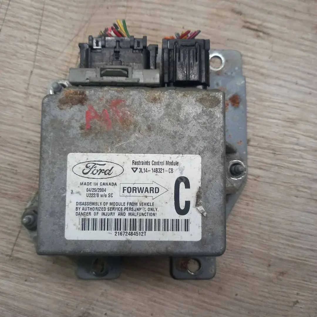 Блок управления подушками безопасности 3L1414B321CB