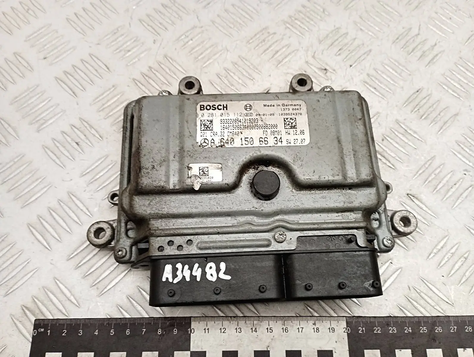 Блок управления двигателем 0281015112, A6401506634