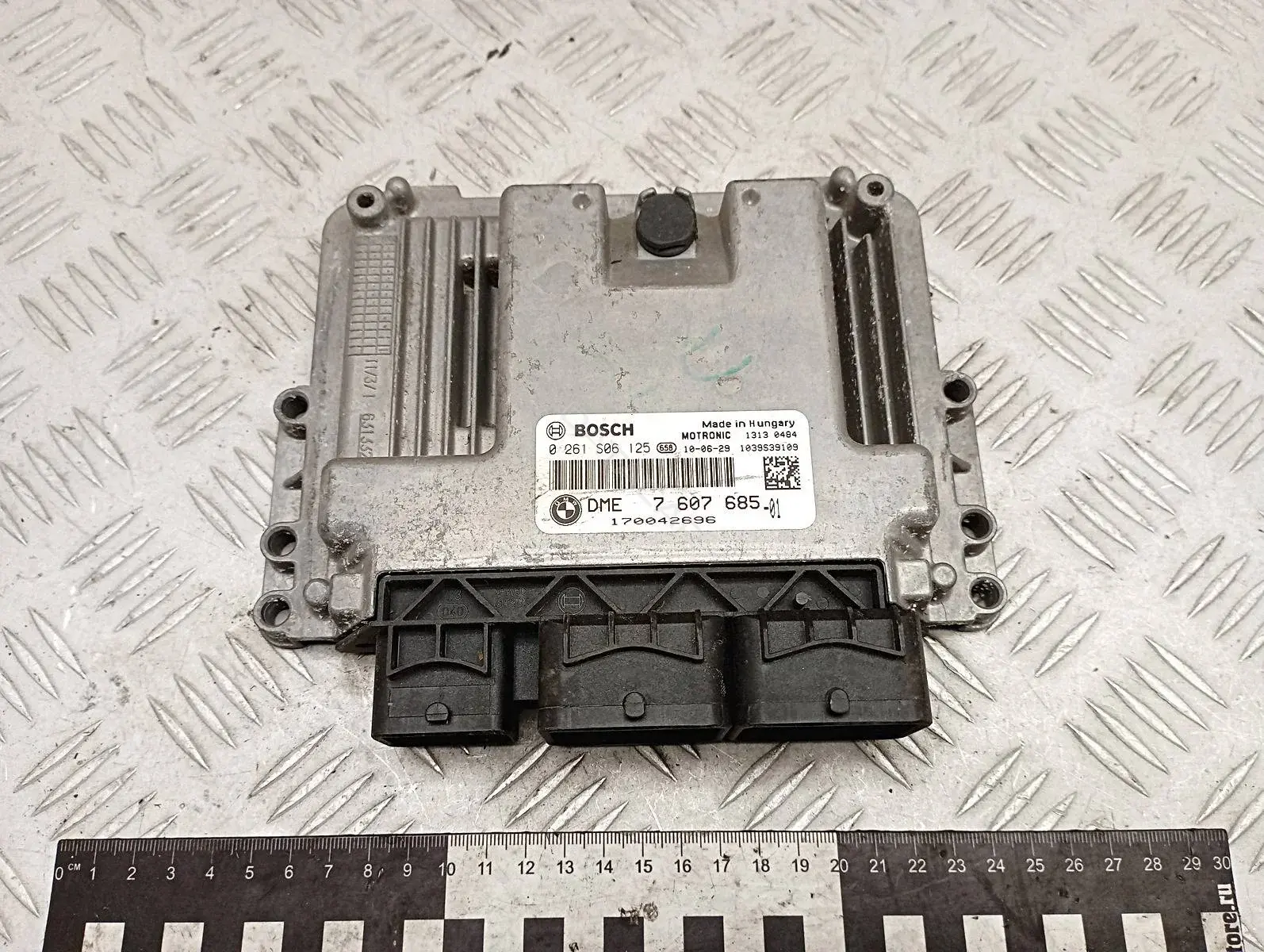 Блок управления двигателем 0261S06125, 7607685