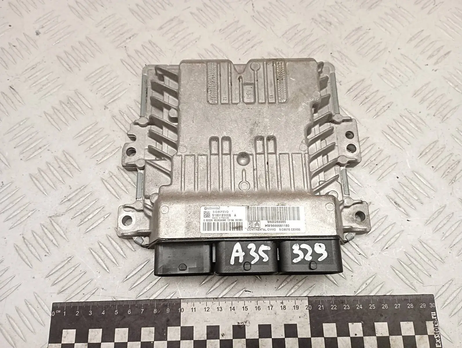 Блок управления двигателем 9666681180, 9800268980, S180123008A