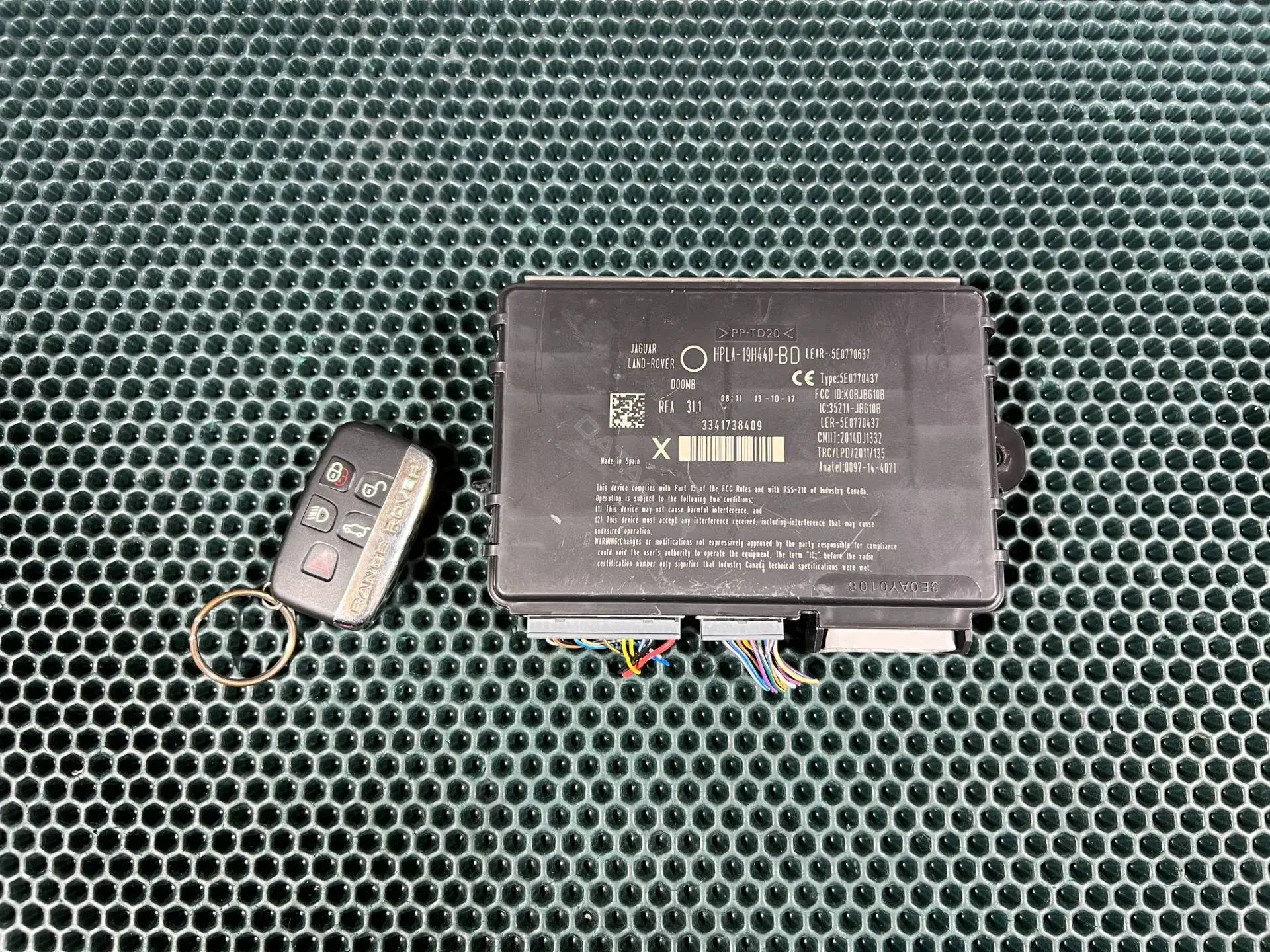Блок управления двигателем BJ3215K601CF, HPLA19H440BD, LR069783