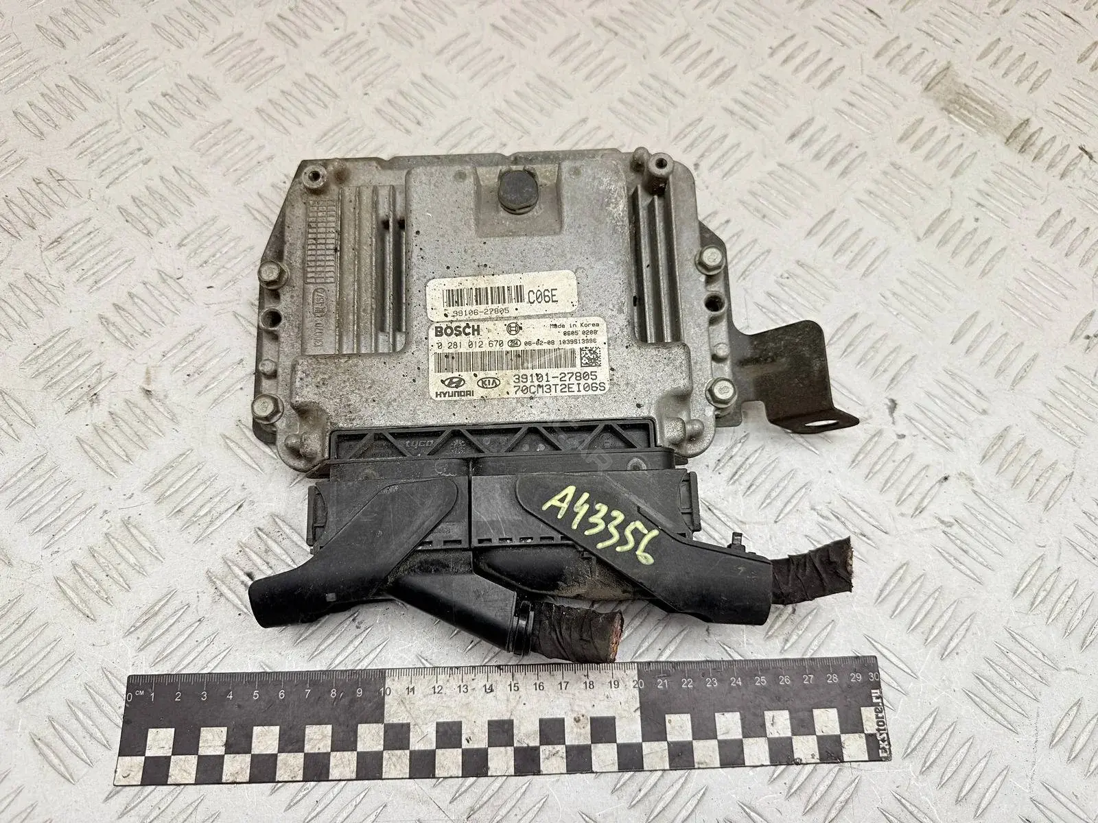 Блок управления двигателем 0281012670, 3910127805