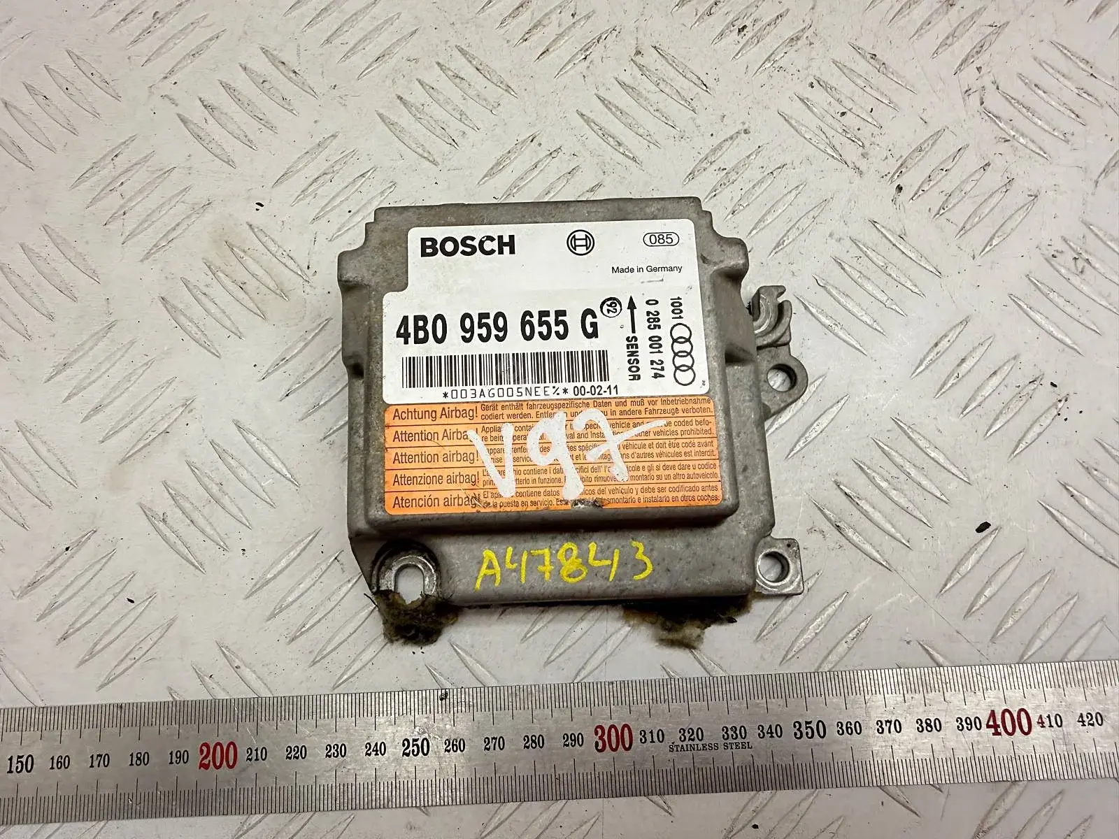 Блок комфорта 0285001274, 4B0959655G