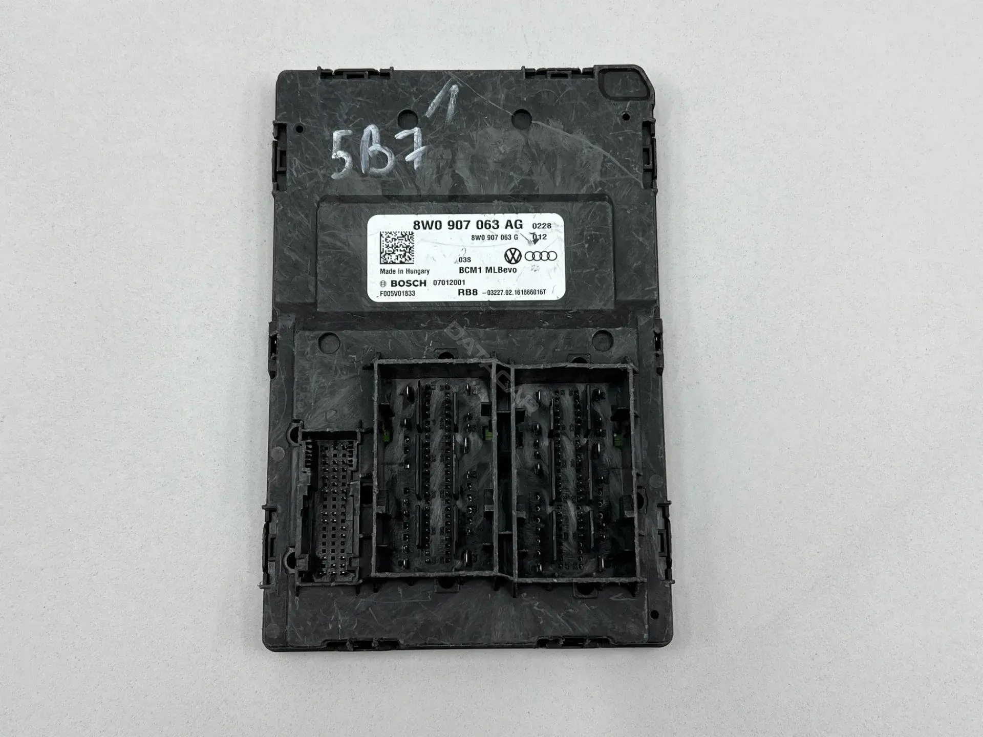 Блок комфорта 8W0907063AG, 8W0907063G