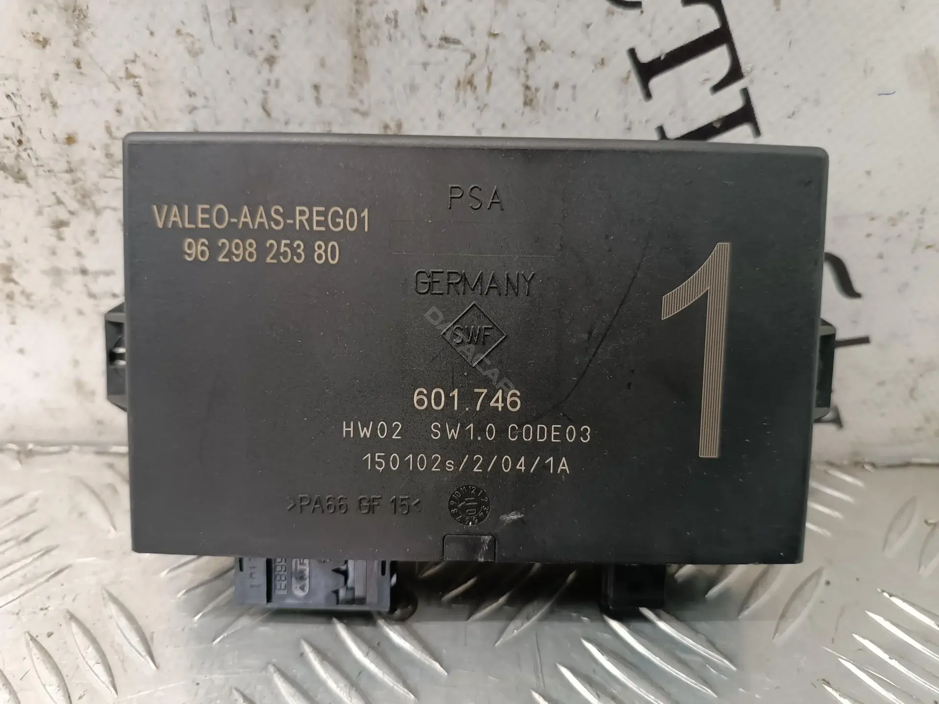 Блок управления парктрониками 9629825380