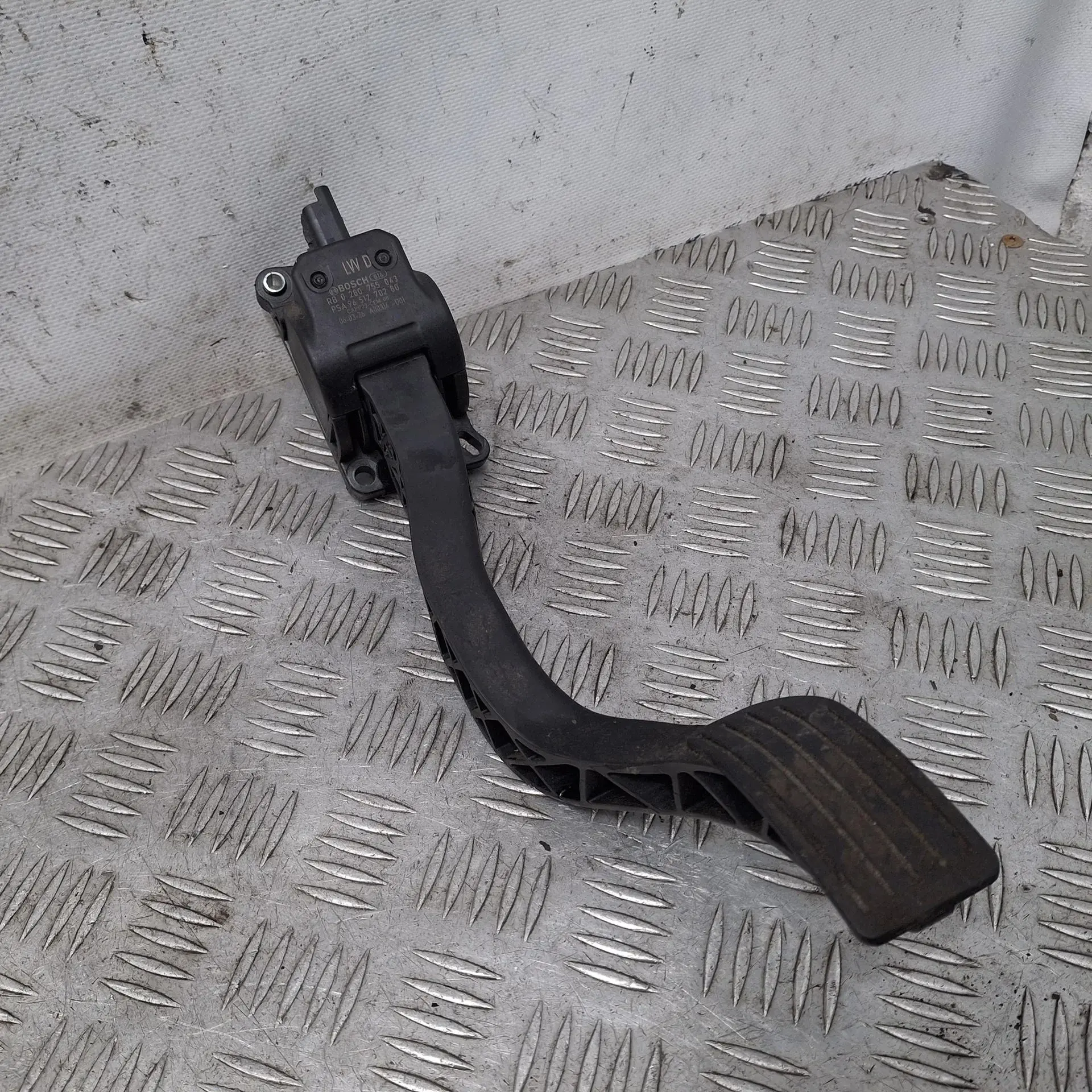 Педаль газа 9651270280