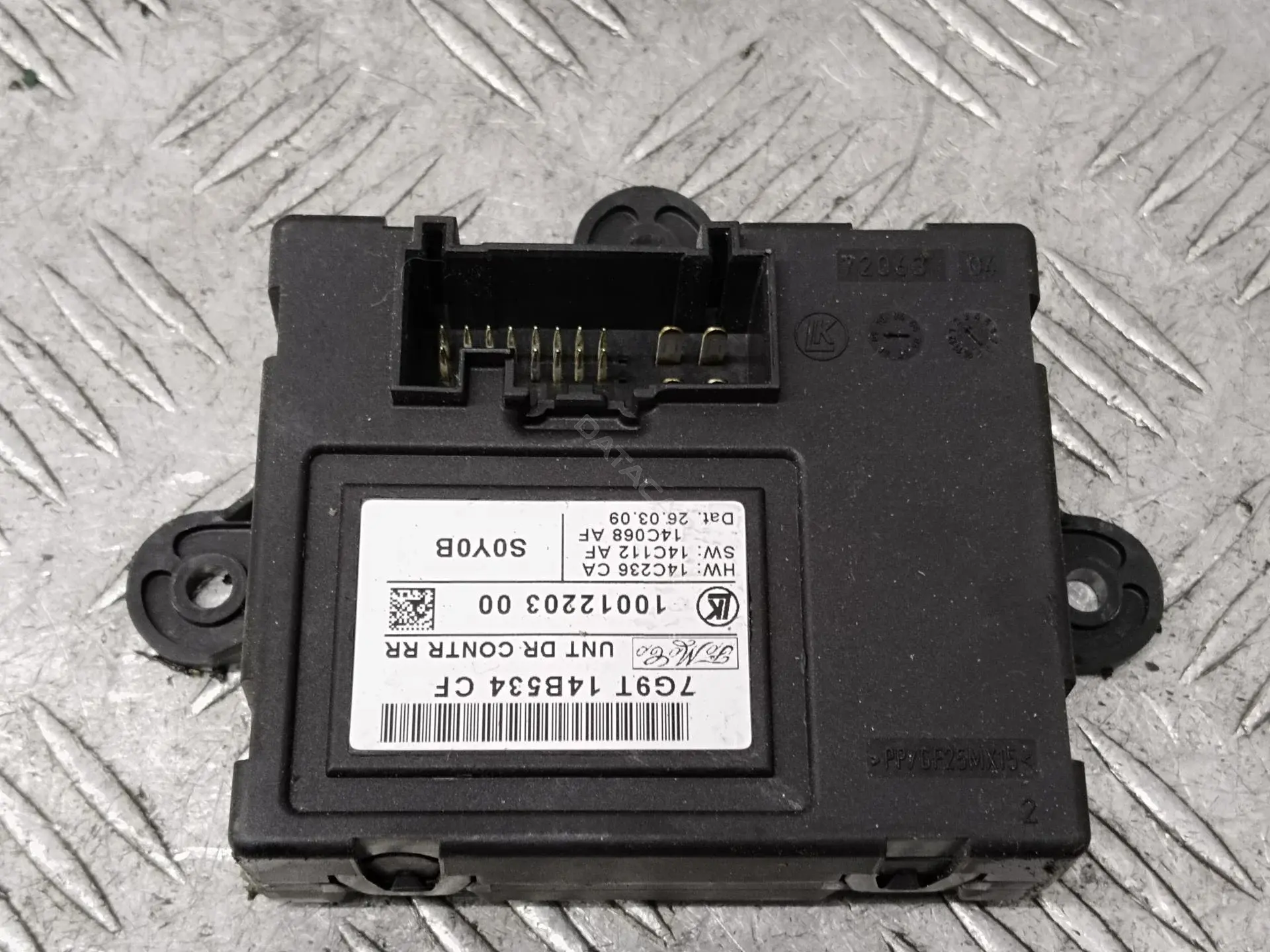 Блок управления двери 7G9T14B534CF