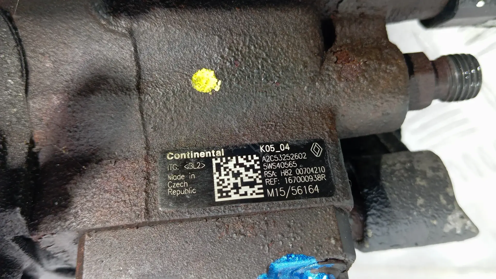 Насос высокого давления 167000938R, A2C53252602