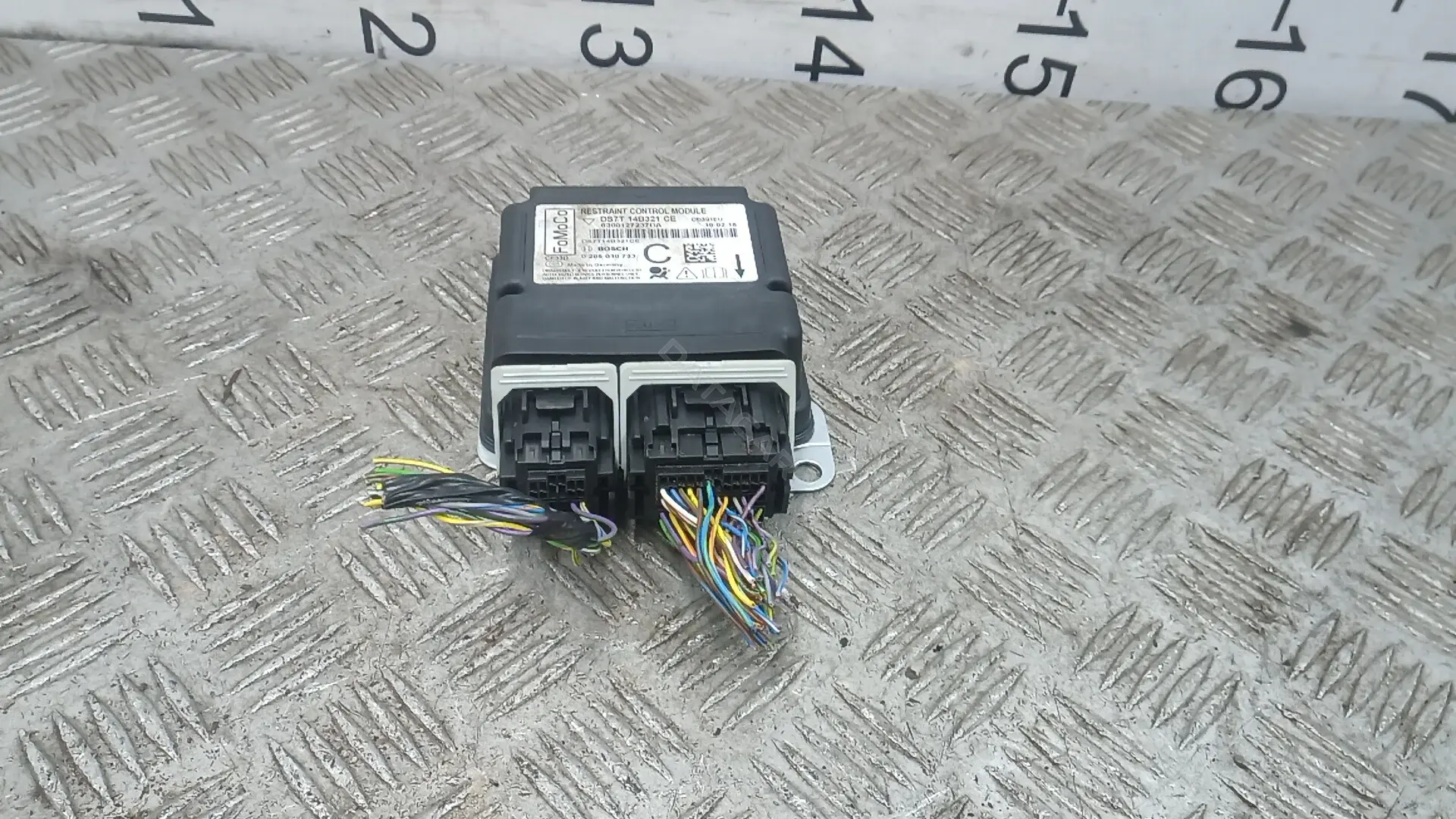 Блок управления подушками безопасности 0285010733, DS7514B321CE, DS7T14B321CE