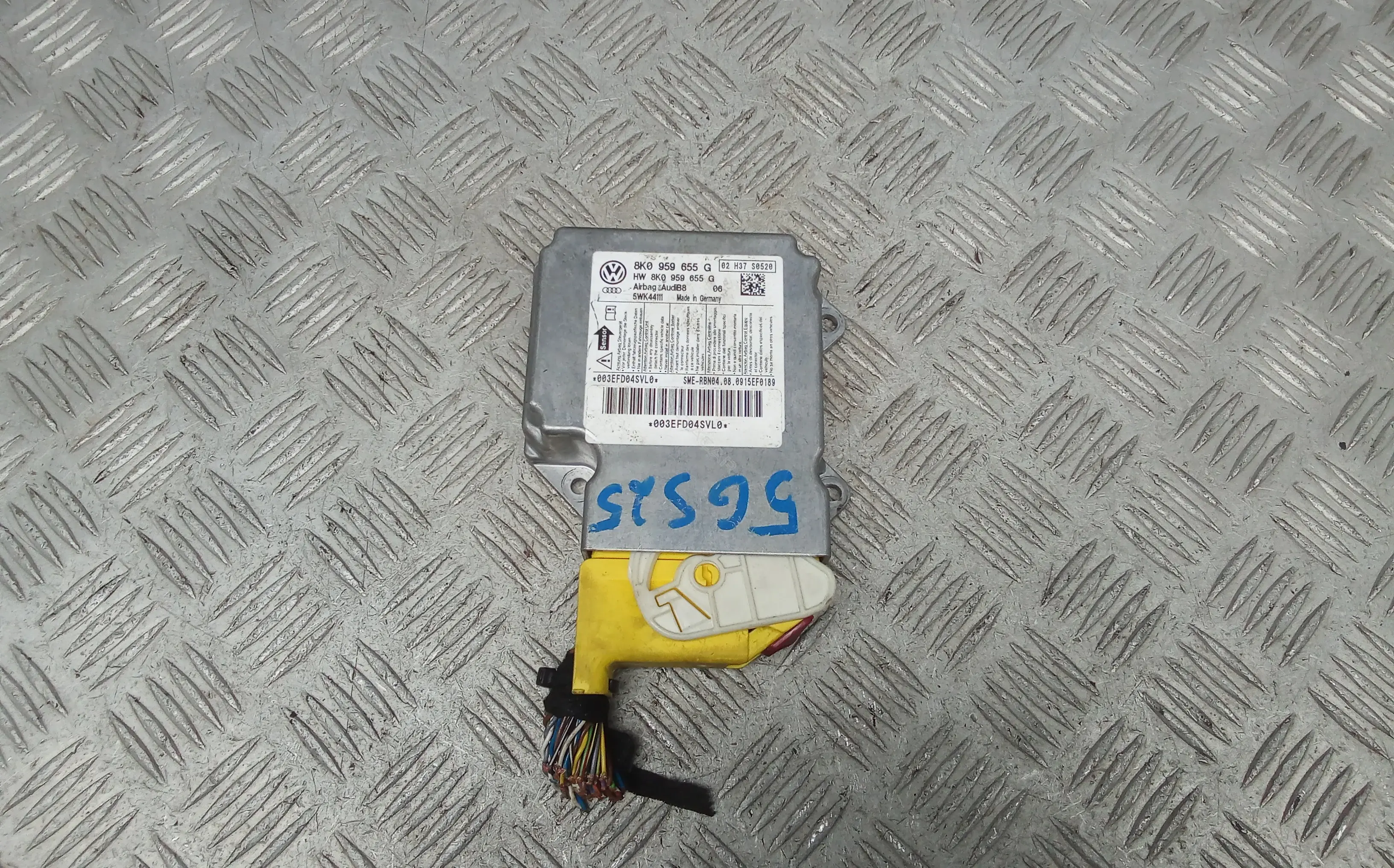 Блок управления подушками безопасности 8K0959655G