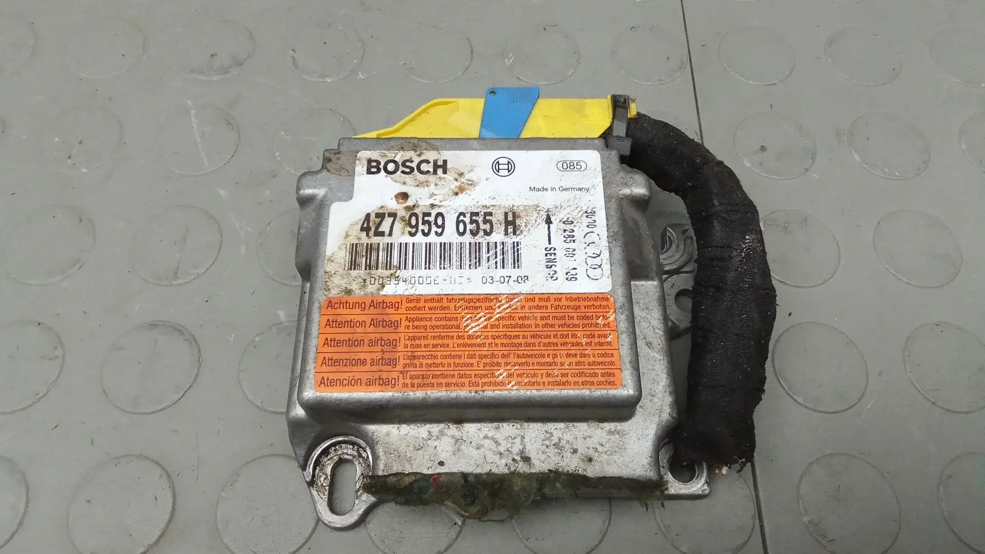 Блок управления подушками безопасности 4Z7959655H