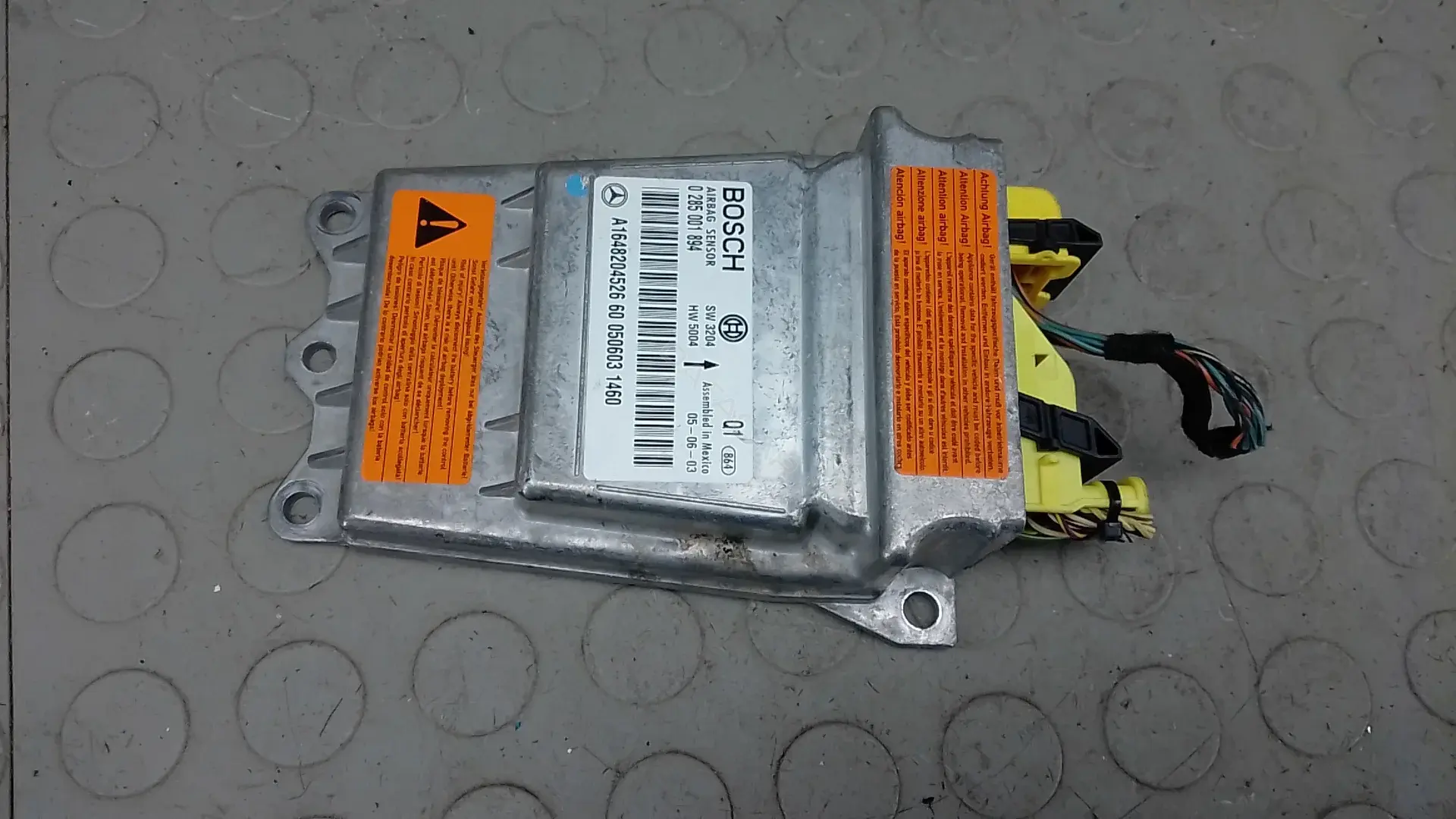 Блок управления подушками безопасности 600506031460, A1648204526