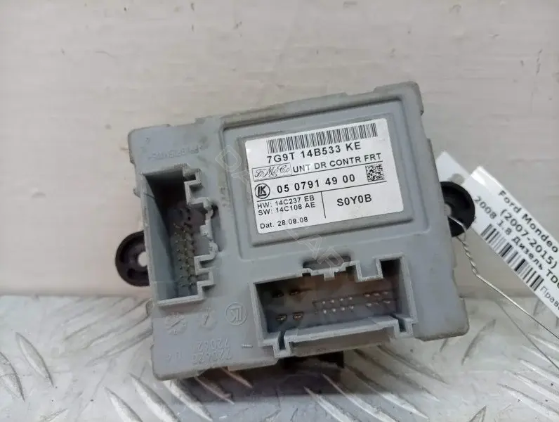 Блок управления двери 7G9T14B533KE