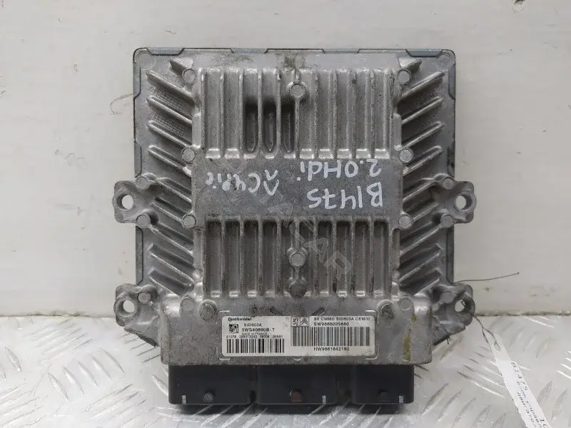 Блок управления двигателем 9661642180