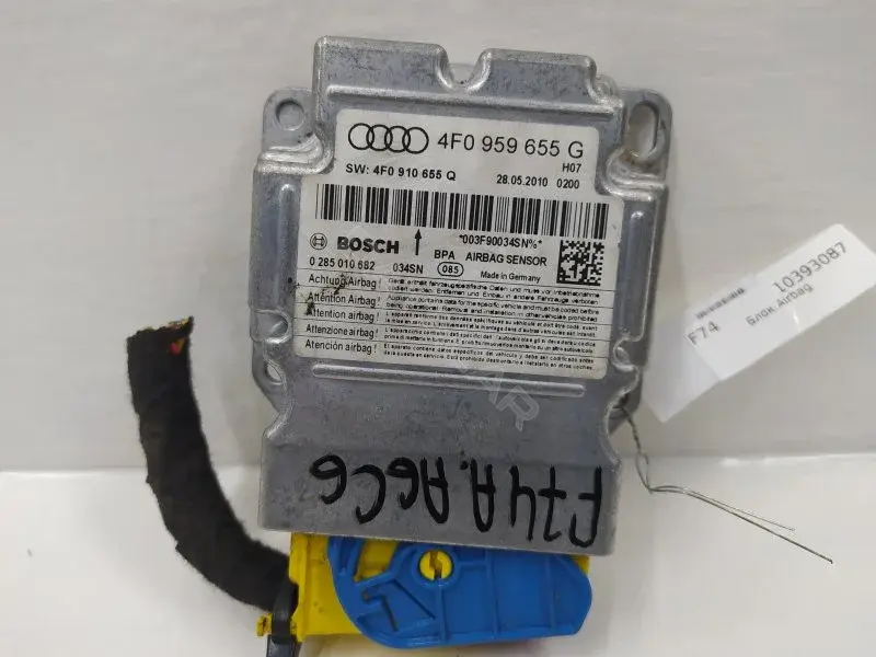 Блок управления подушками безопасности 4F0959655G