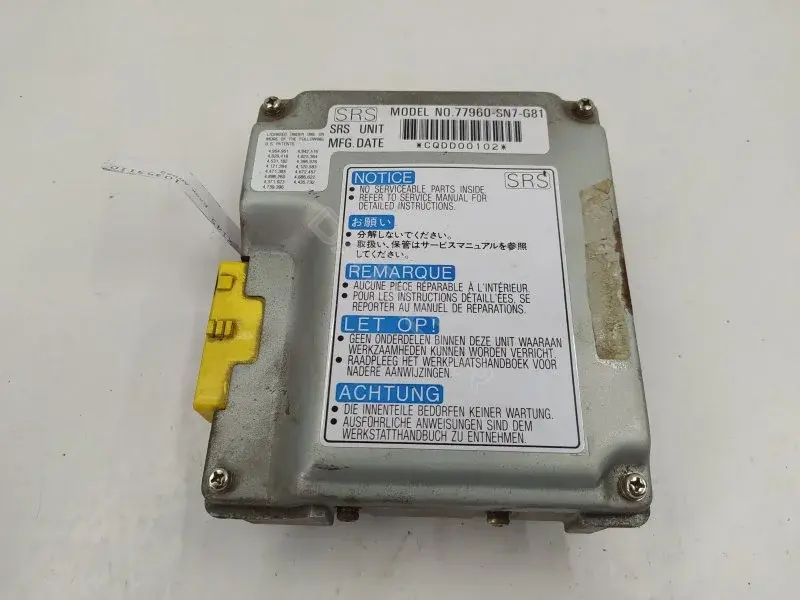 Блок управления подушками безопасности 77960SN7G81