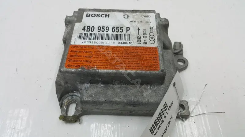 Блок управления подушками безопасности 4B0959655P0285001485