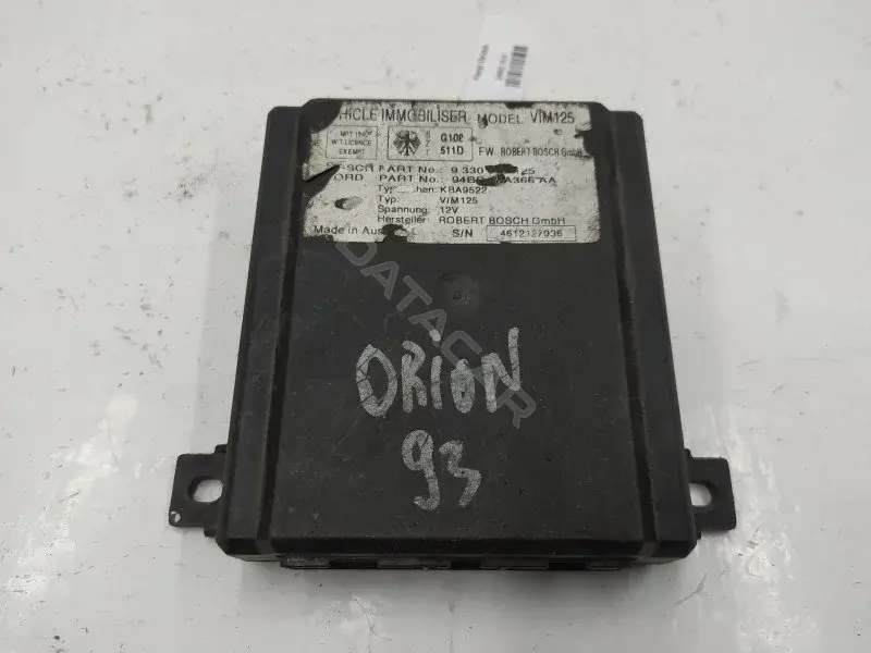 Иммобилайзер 94BB19A366AA