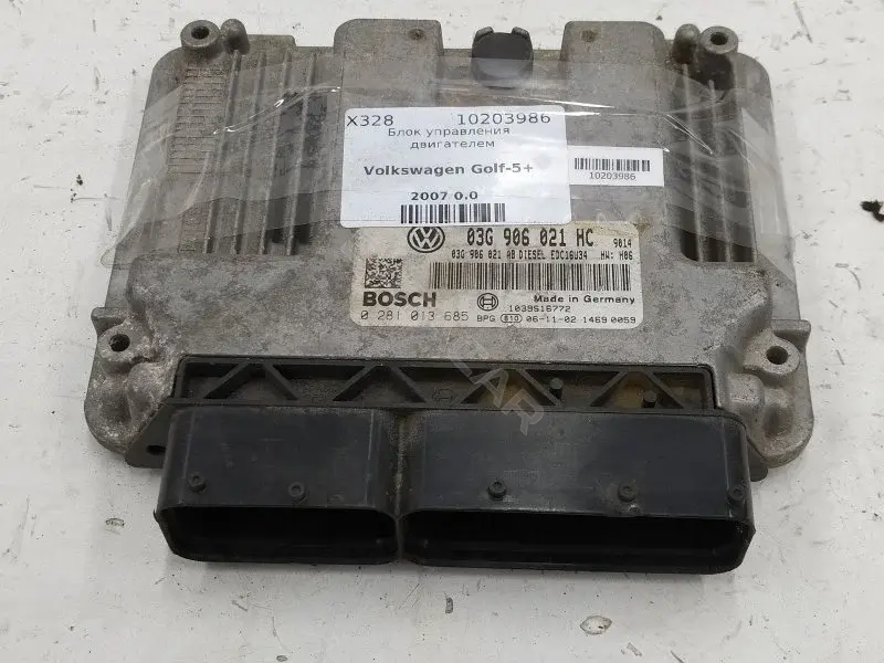 Блок управления двигателем 03G906021HC0281013685
