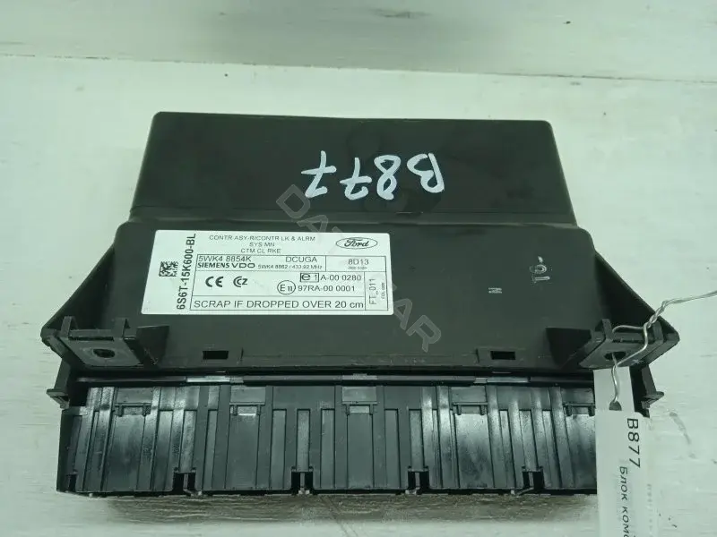 Блок комфорта 6S6T15K600BL
