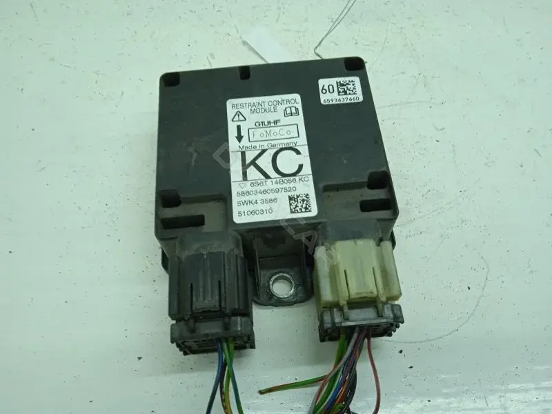 Блок управления подушками безопасности 6s6t14b056kc