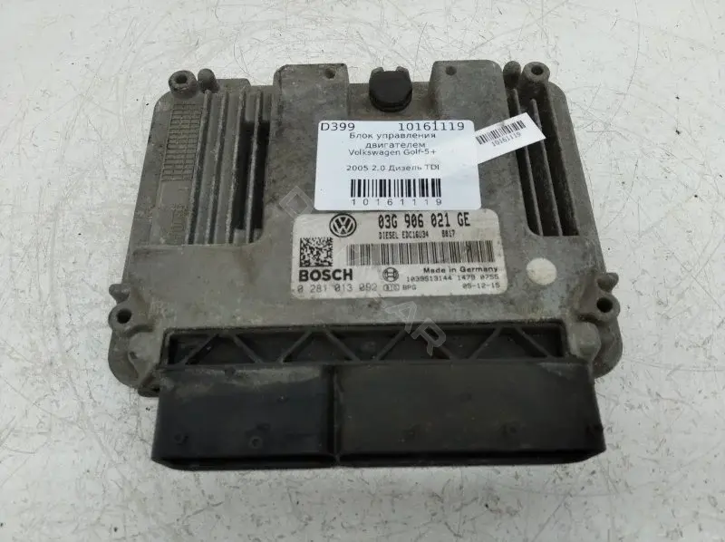 Блок управления двигателем 03G906021GE
