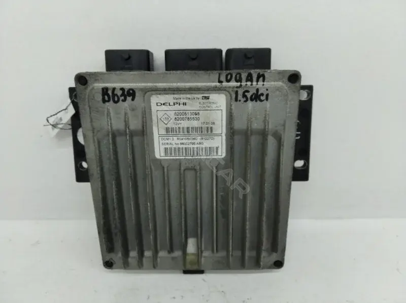 Блок управления двигателем 820078553081227d002795