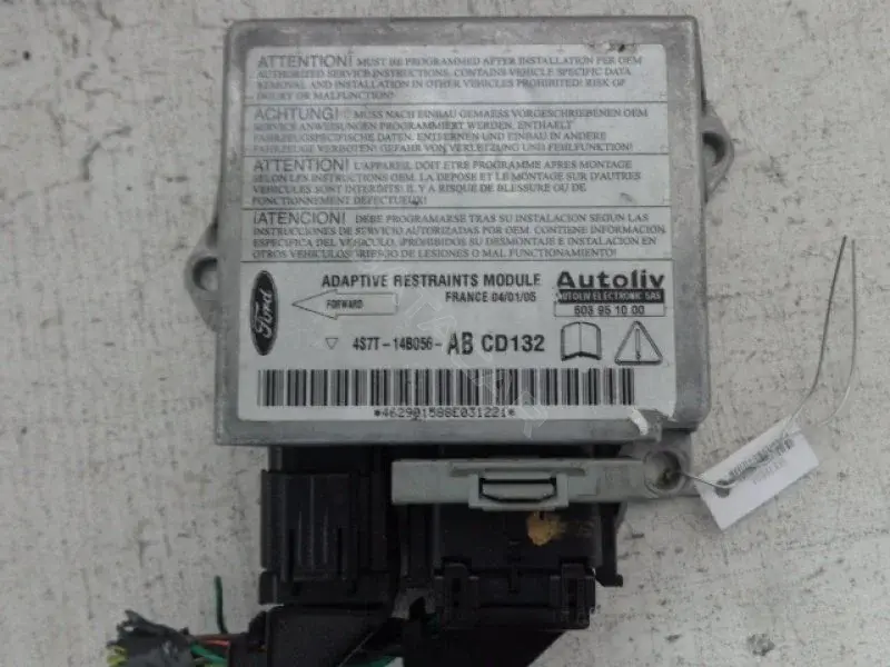 Блок управления подушками безопасности 4S7T14B056AB