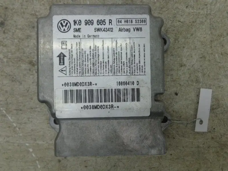 Блок управления подушками безопасности 1КО909605R