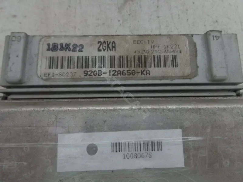 Блок управления двигателем 92GВ12А650KA