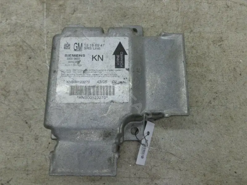 Блок управления подушками безопасности 13186947KN