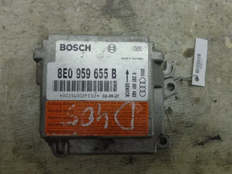 Блок управления подушками безопасности 8EO959655B