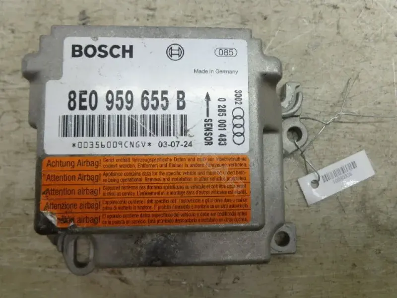 Блок управления подушками безопасности 8EO959655B
