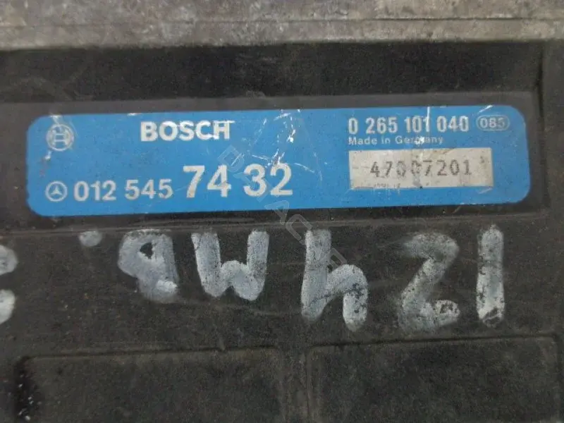 Блок управления двигателем 0125457432