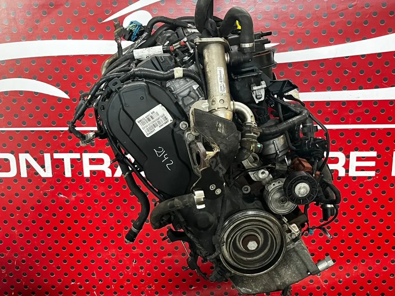 Двигатель в сборе D4204T, DW10, G6D6