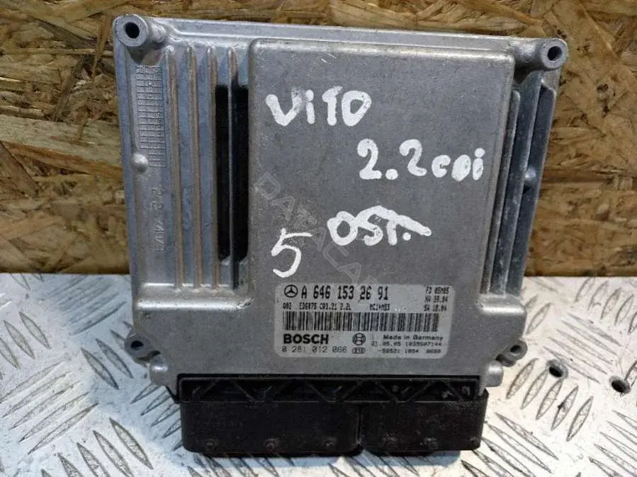 Блок управления двигателем 0281012066, A6461532691