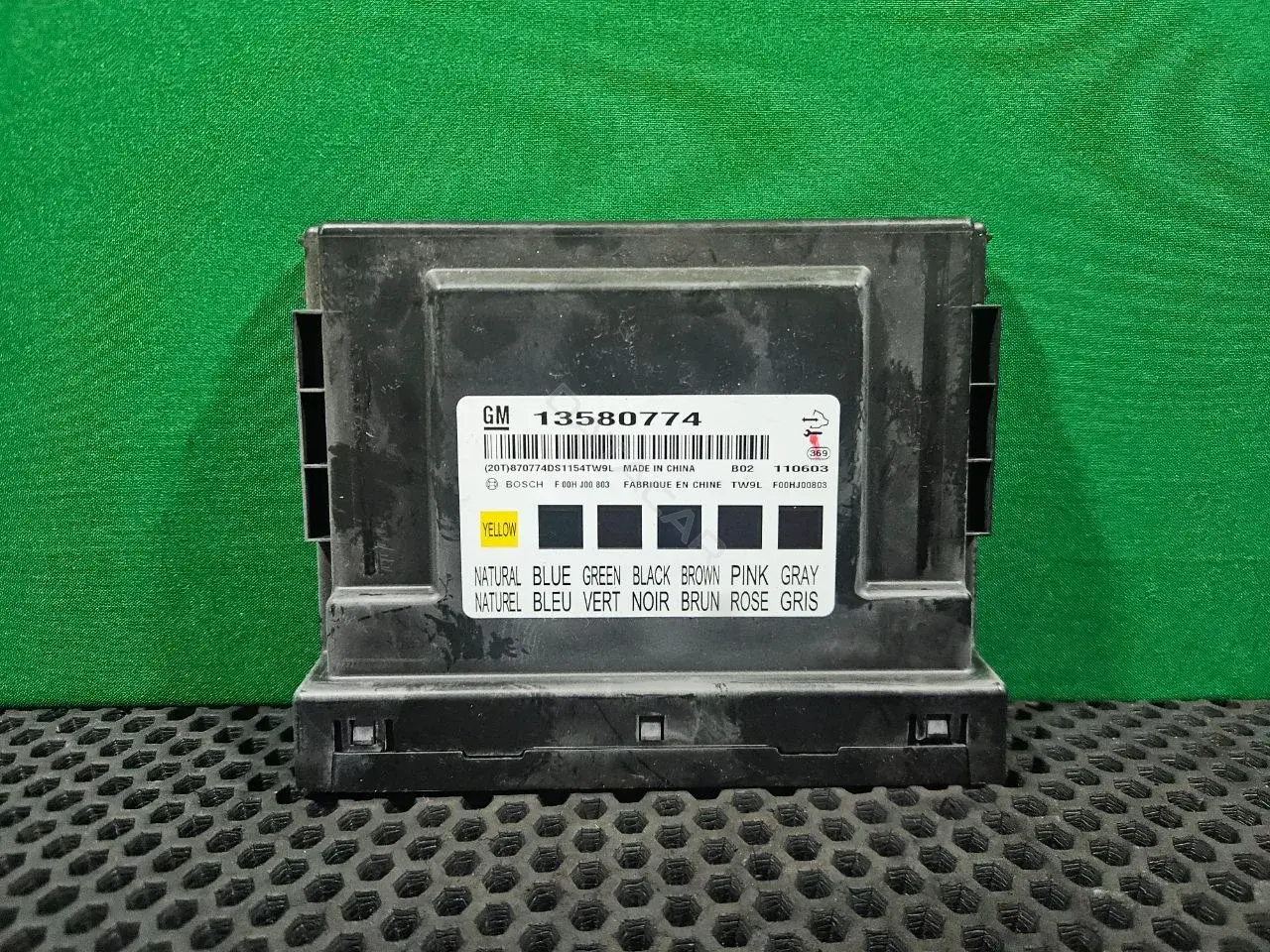 Блок комфорта 13580774, F 00H J00 803