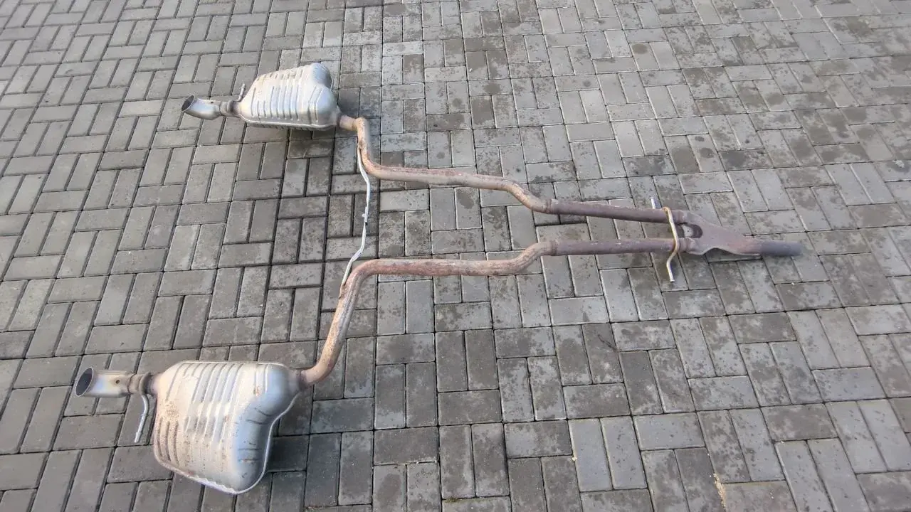 Глушитель выхлопных газов 4F0 253 611 AA, 4F0 253 612 AA