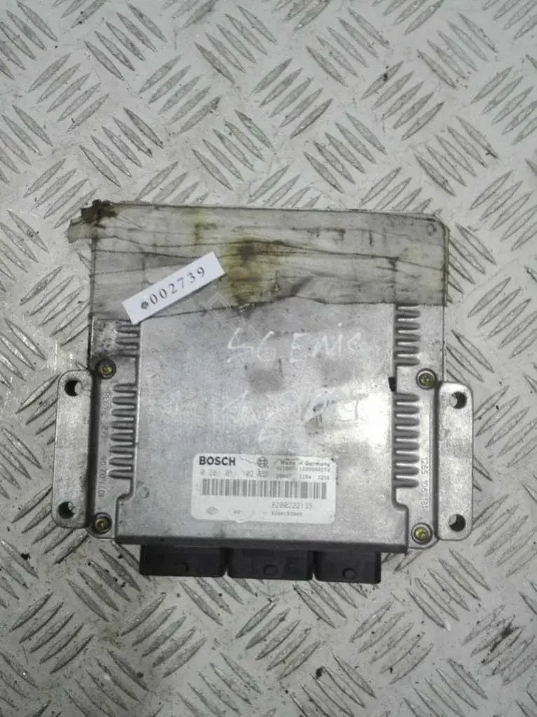 Блок управления двигателем 0 281 011 102, 8200222133