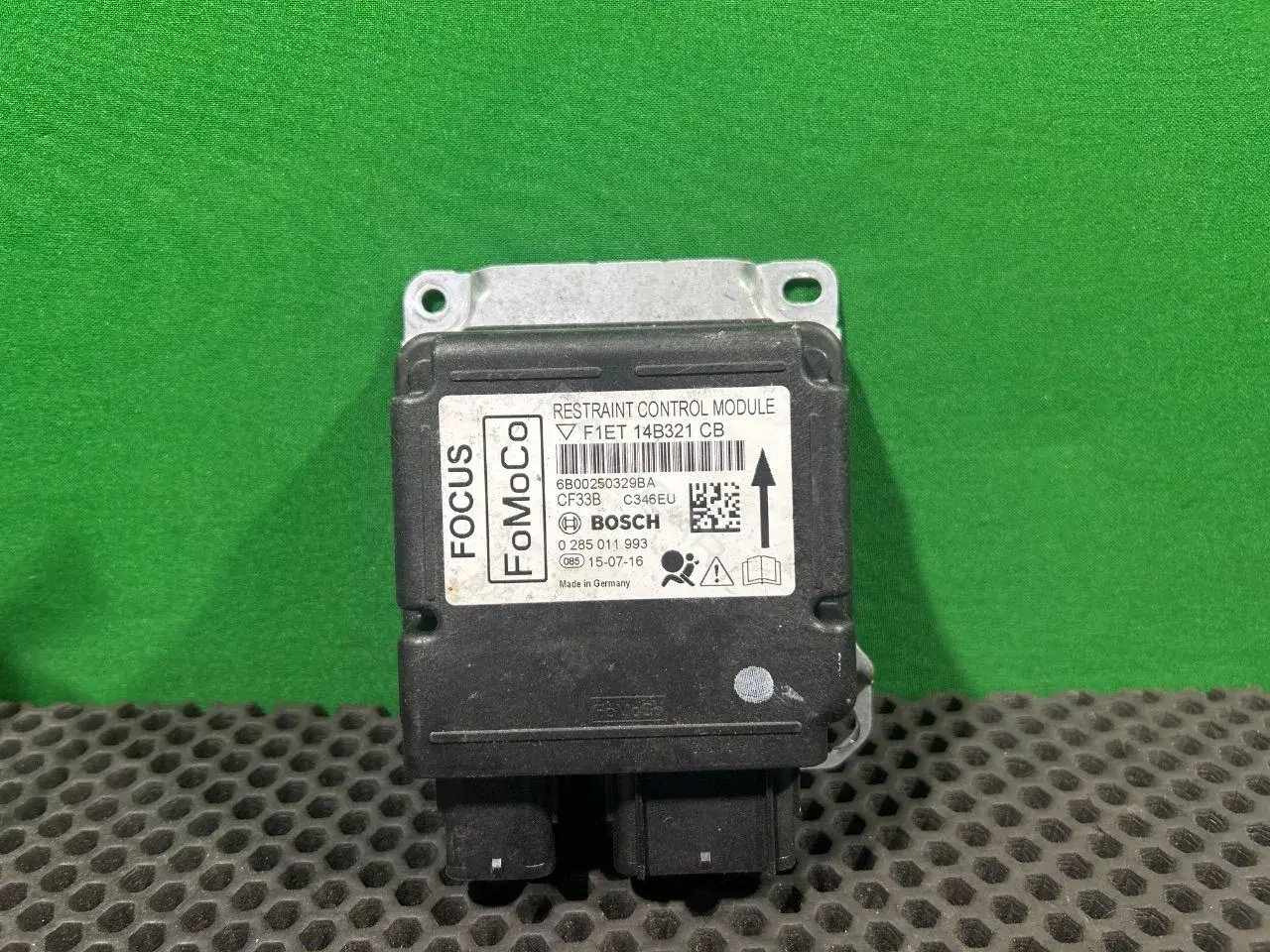 Блок управления подушками безопасности 0 285 011 993, F1ET 13B321 CB
