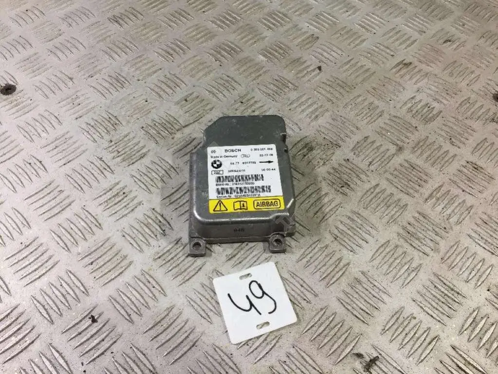 Блок управления подушками безопасности 0285001458, 65776912755