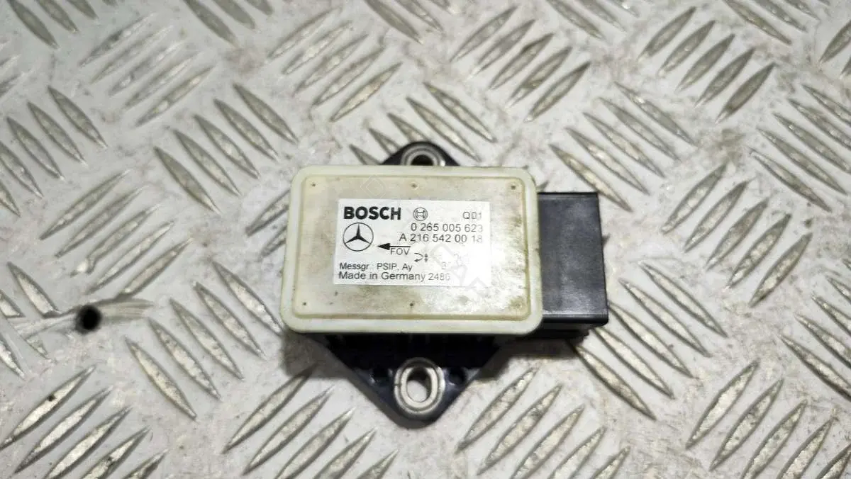 Датчик ускорения 0265005623, A2165420018