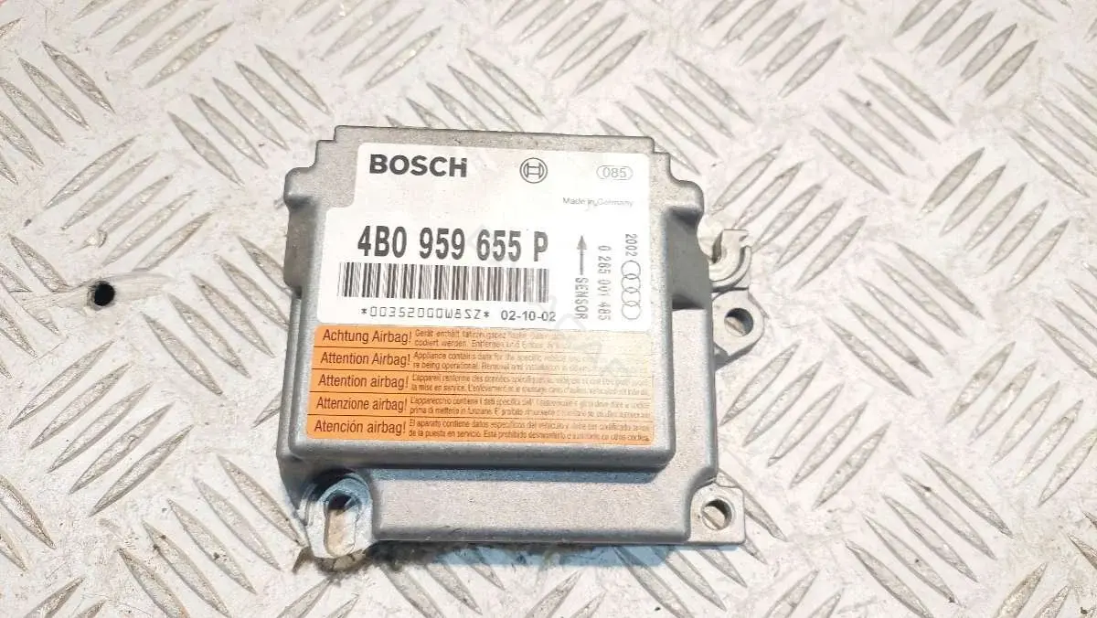 Блок управления подушками безопасности 4B0959655P