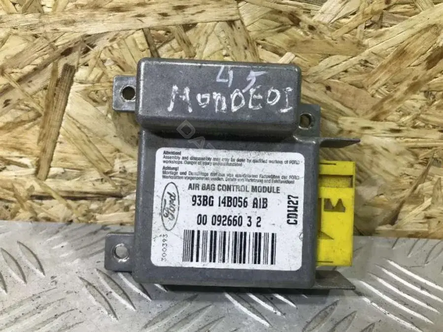 Блок управления подушками безопасности 93BG 14B056 AIB