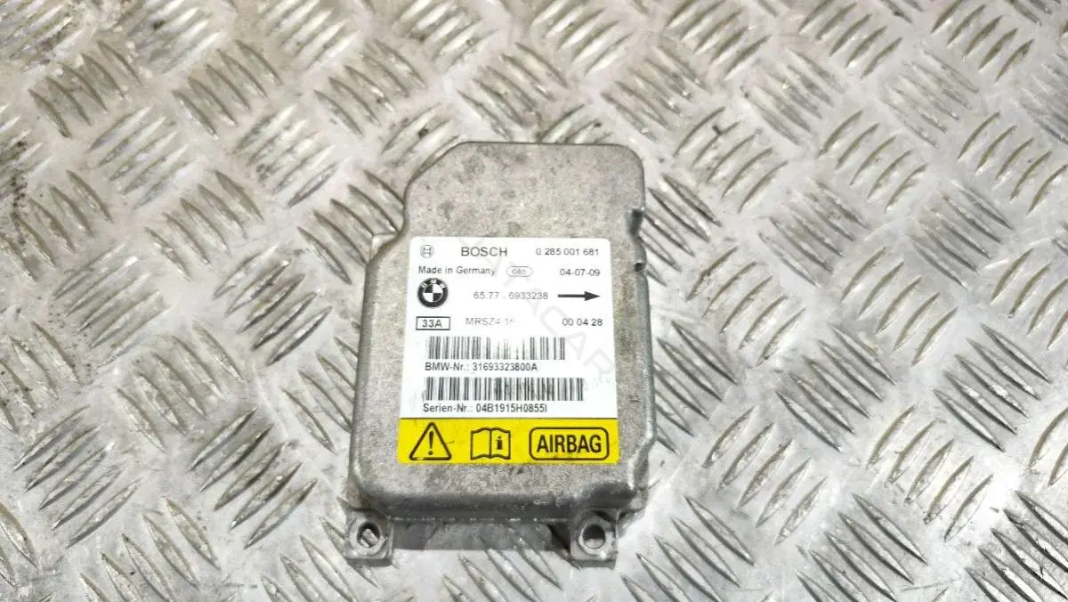Блок управления подушками безопасности 0285001681, 65776933238