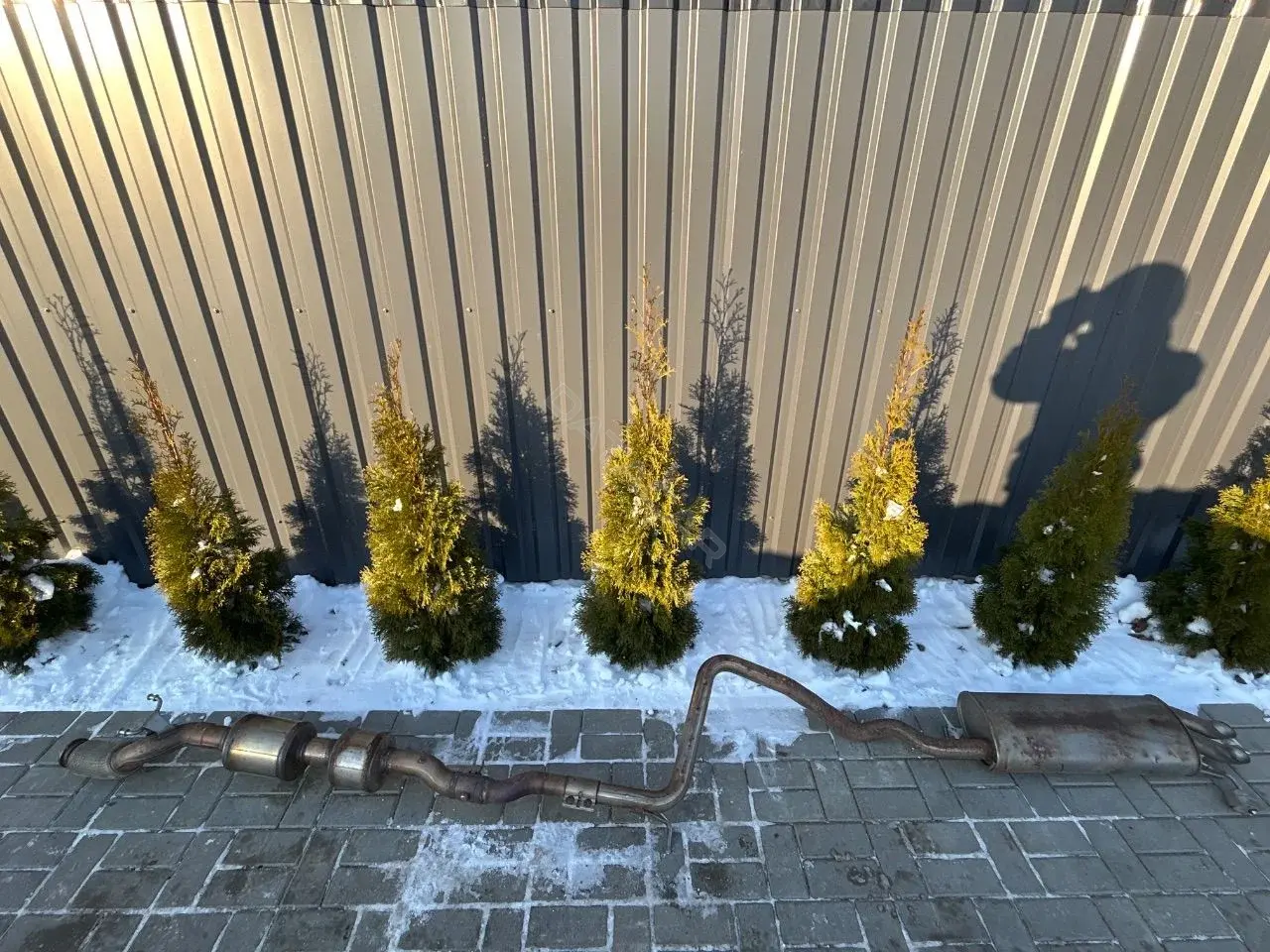 Глушитель выхлопных газов 05L 131 701 D, 05L 131 701 E, 5Q5 253 611 AE
