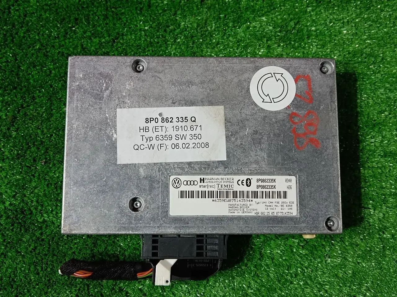 Блок Bluetooth 8P0 862 335 Q