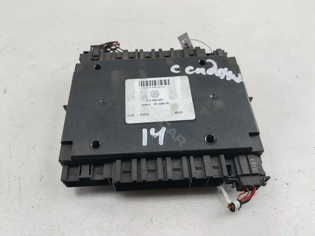 Блок управления сиденьем 7L6959257