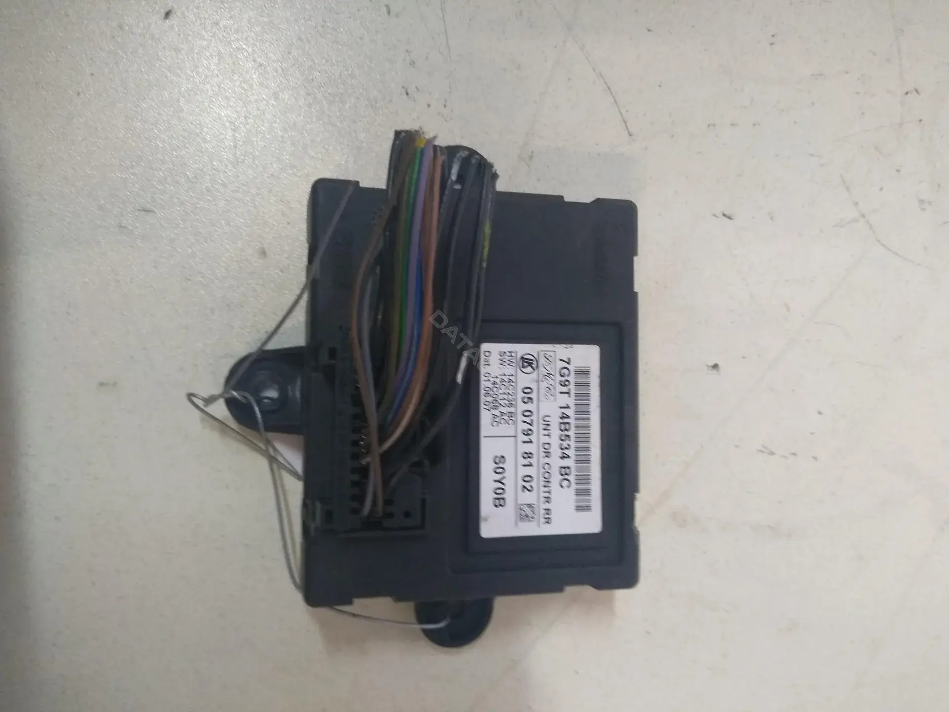 Блок управления двери 7G9T14B534BC