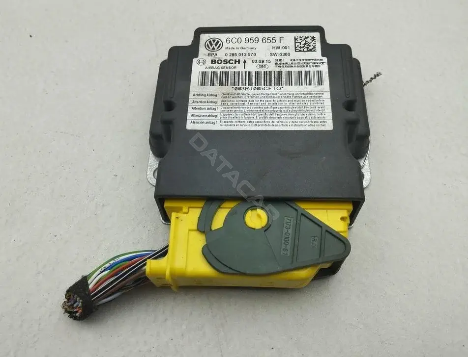 Блок управления подушками безопасности 6C0959655F